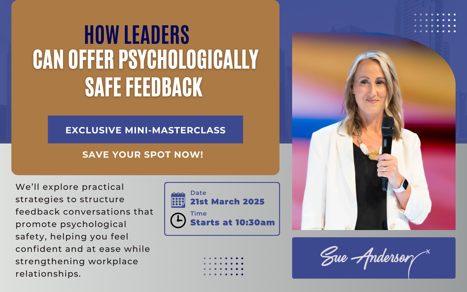 How Leaders can offer psychologically safe feedback